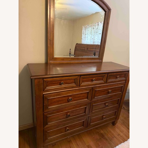 Used Liberty Furniture Dark Brown Wood Dresser for sale on AptDeco