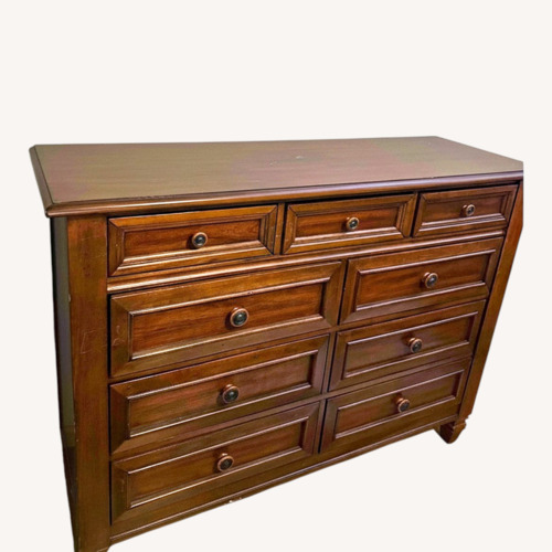 Used Liberty Furniture Dark Brown Wood Dresser for sale on AptDeco