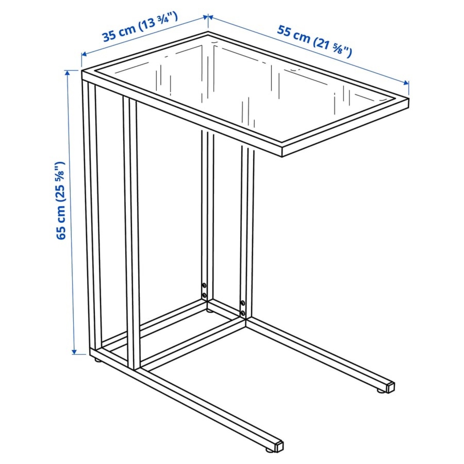 IKEA Vittsjo Black Metal Side Tables - image-5