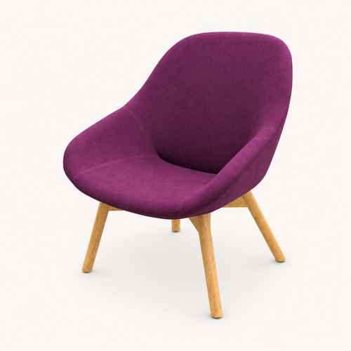 Used Artifort Beso Purple Accent Chairs for sale on AptDeco