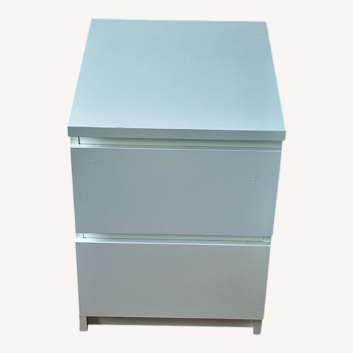 Used White Table Nightstand for sale on AptDeco