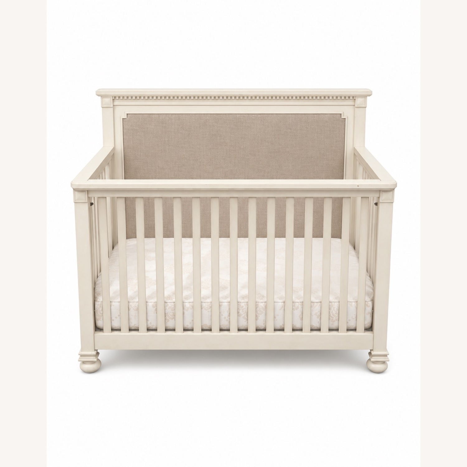 Restoration Hardware Jameson White Wood Crib - image-1