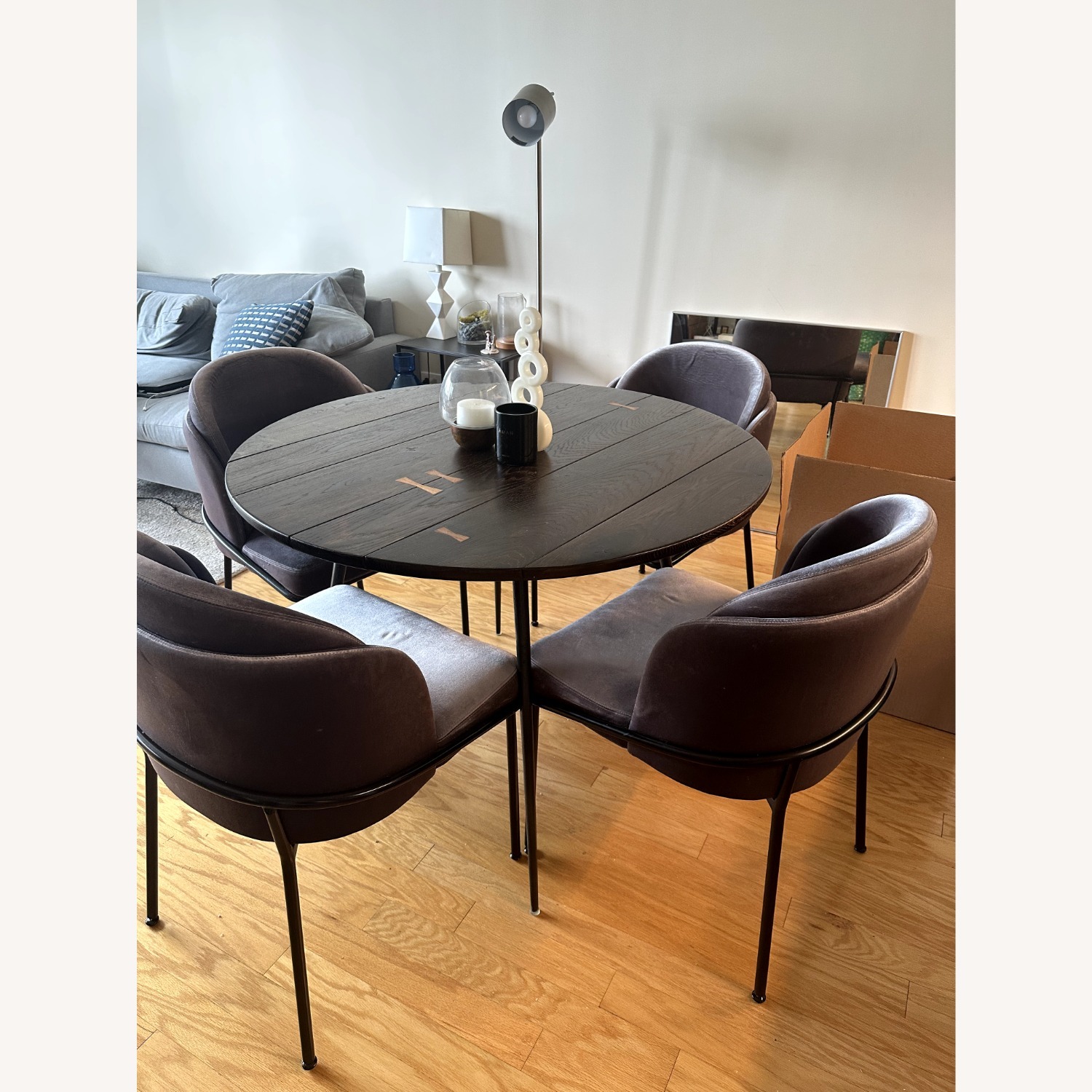 ABC Carpet and Home Core Dark Brown Wood Dining Table - image-6
