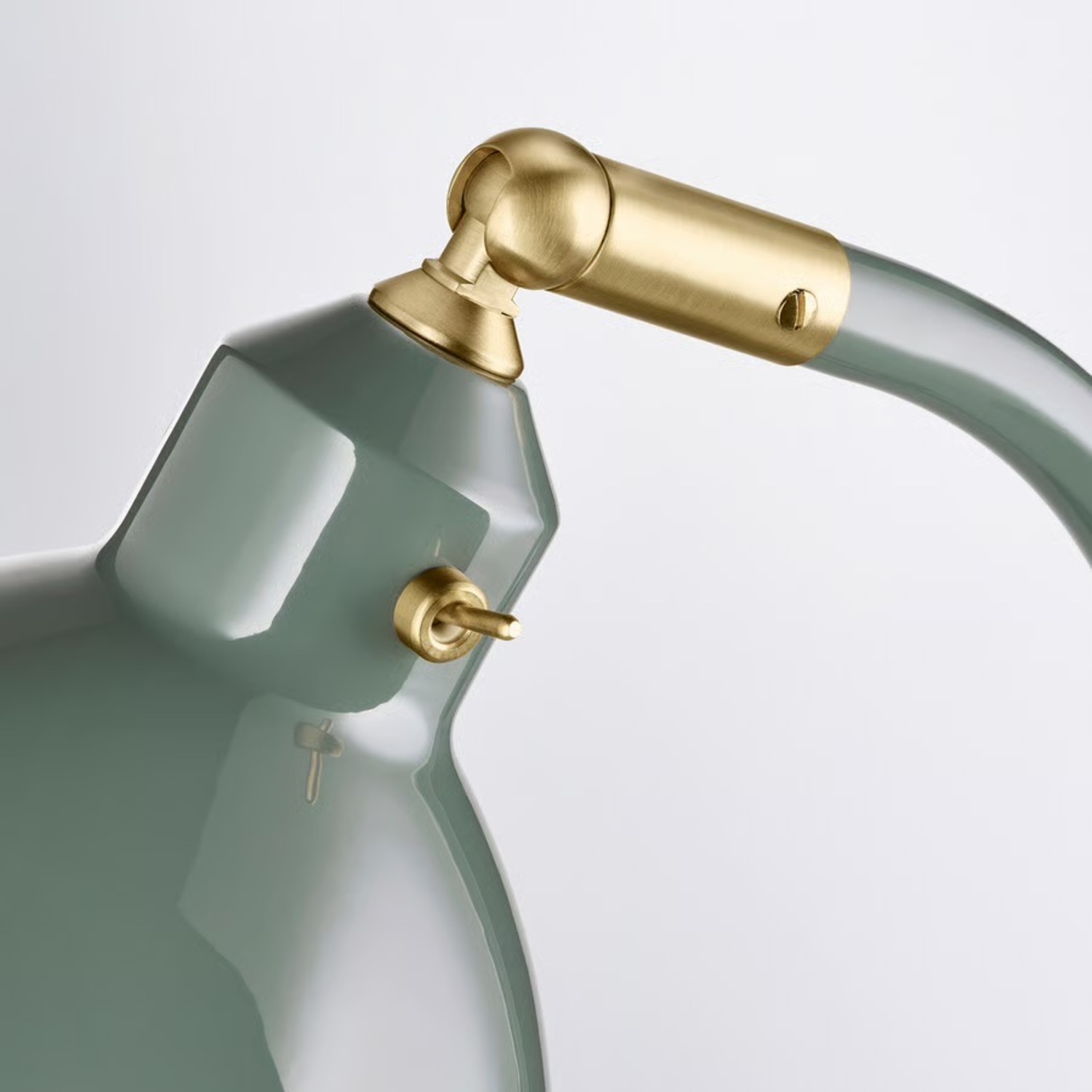 IKEA Rodflik Green Metal Table Lamps - image-3
