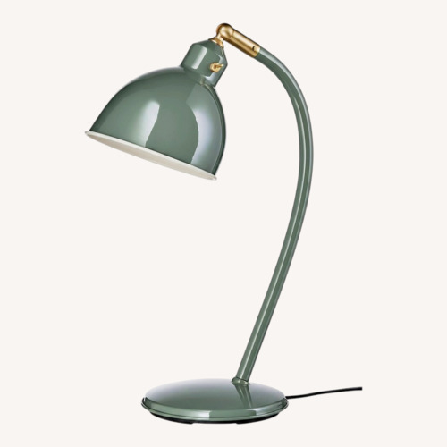 Used IKEA Rodflik Green Metal Table Lamps for sale on AptDeco