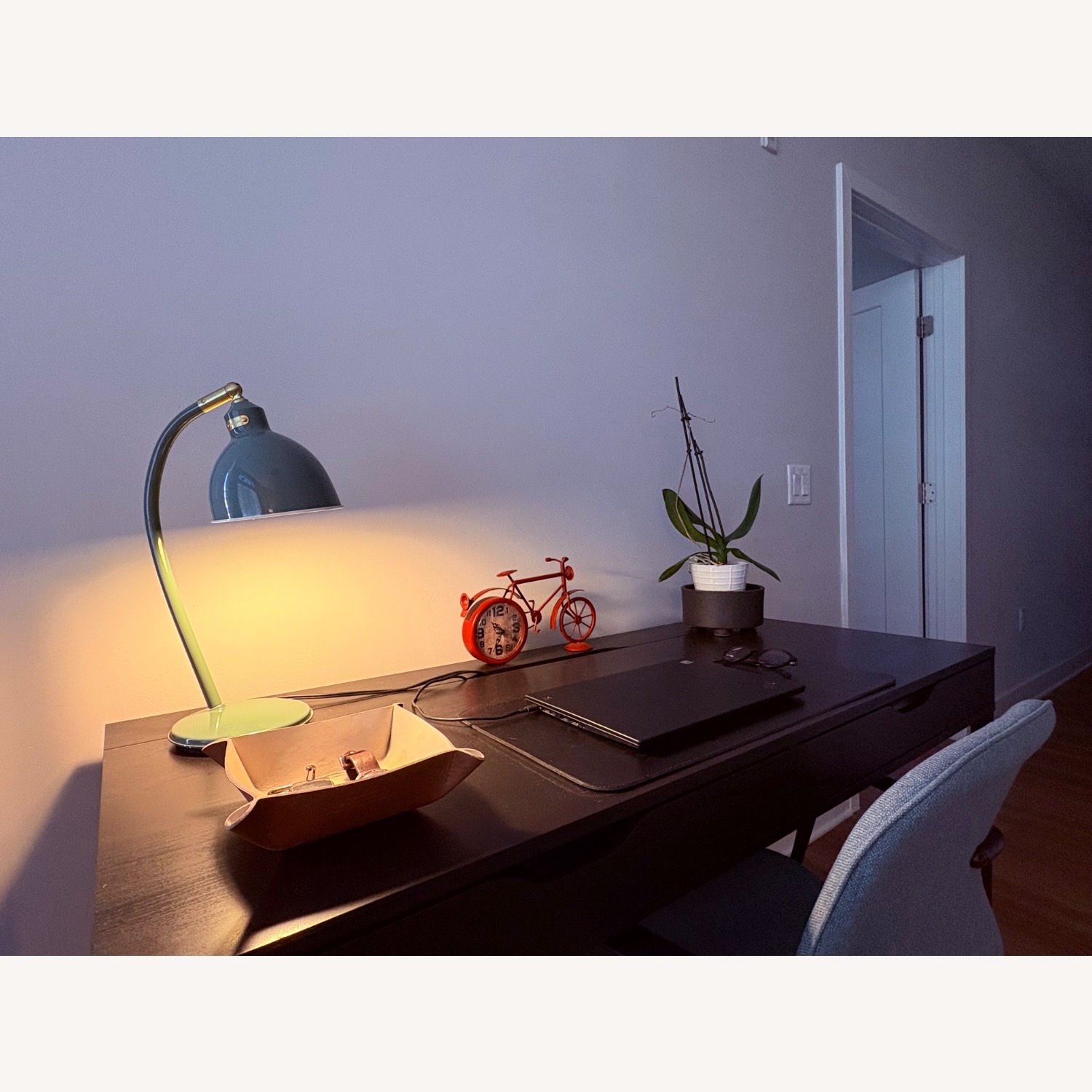 IKEA Rodflik Green Metal Table Lamps - image-4