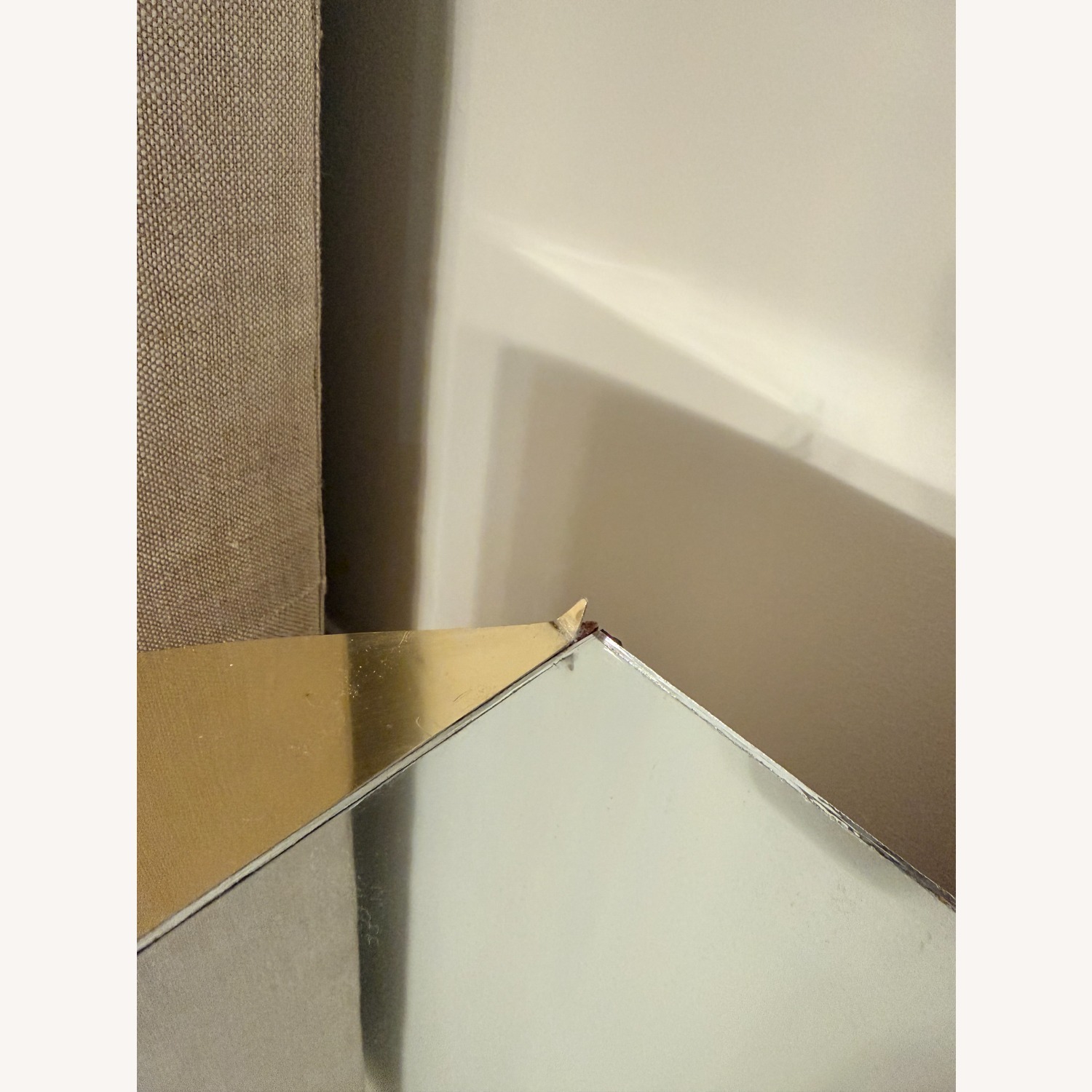 Gold Glass Nightstands - image-3