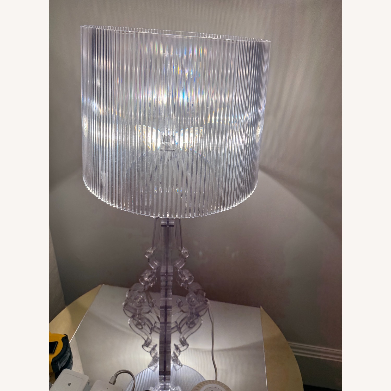 Kartell Bourgie Transparent Plastic Table Lamps - image-4