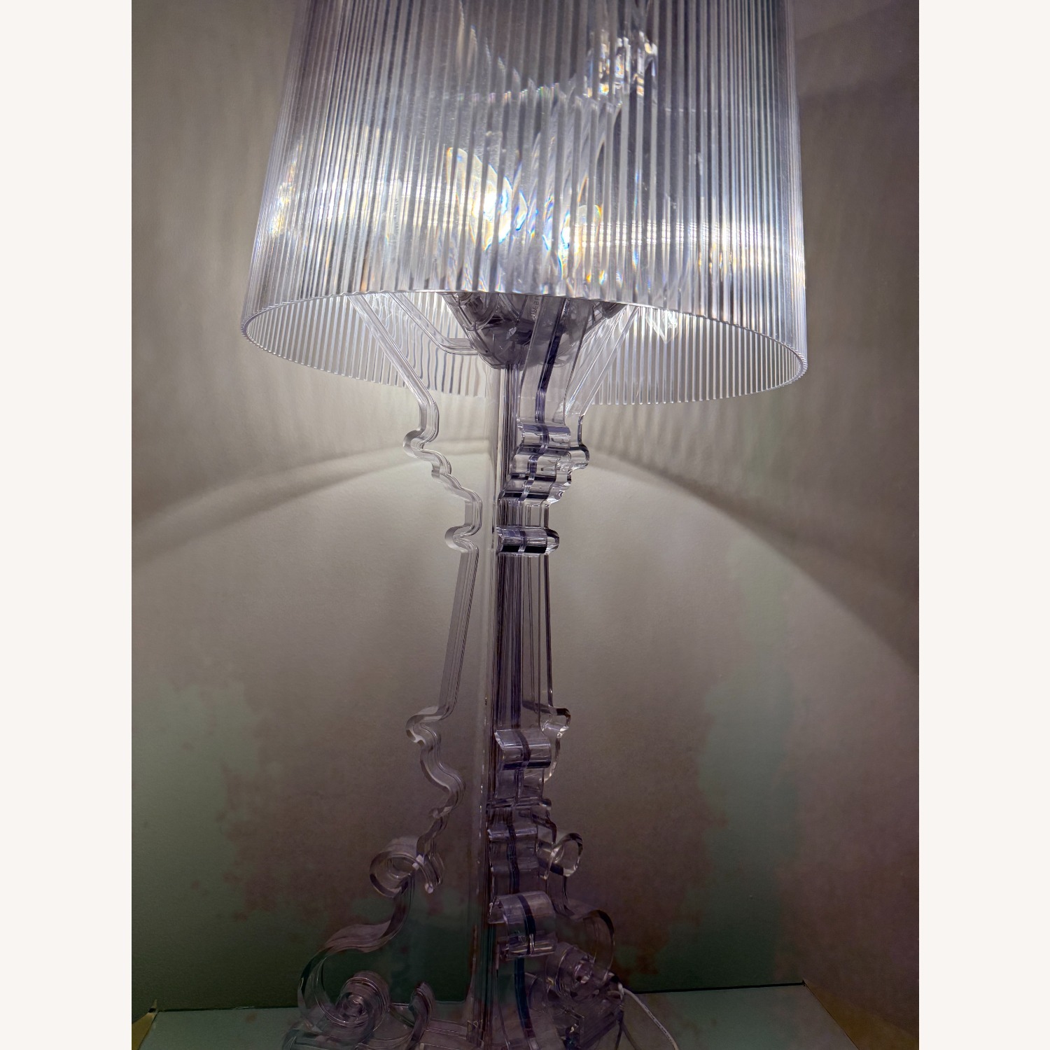 Kartell Bourgie Transparent Plastic Table Lamps - image-3