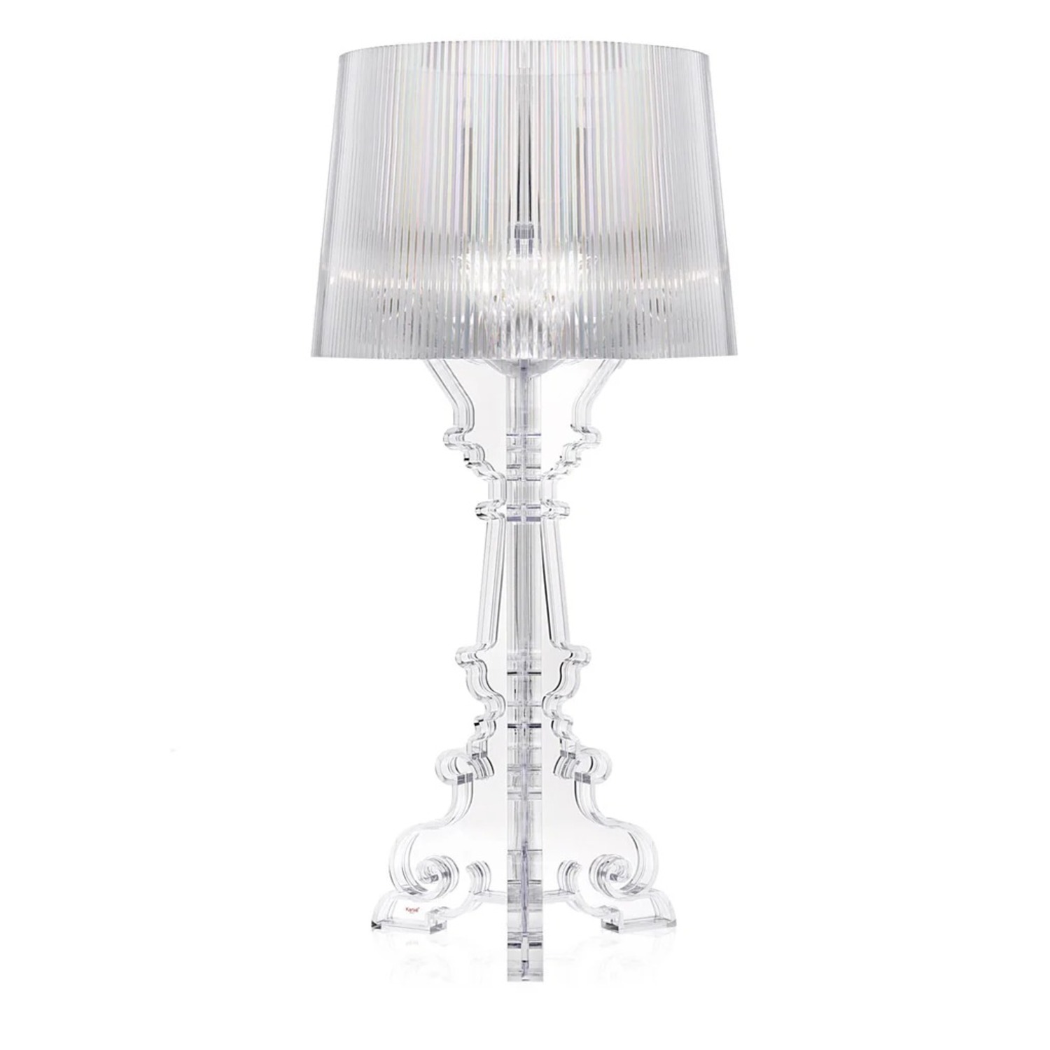 Kartell Bourgie Transparent Plastic Table Lamps - image-1
