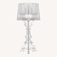 Kartell Bourgie Transparent Plastic Table Lamps