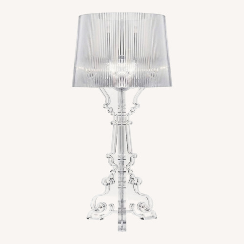 Used Kartell Bourgie Transparent Plastic Table Lamps for sale on AptDeco