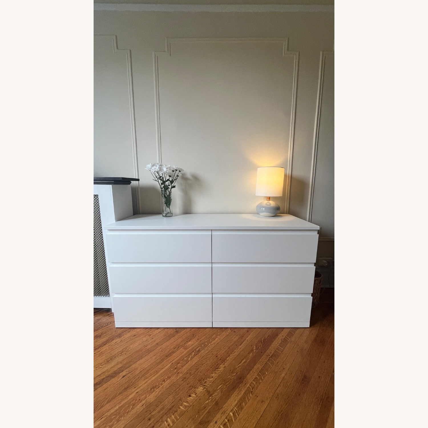 IKEA STORKLINTA White Dresser - image-1