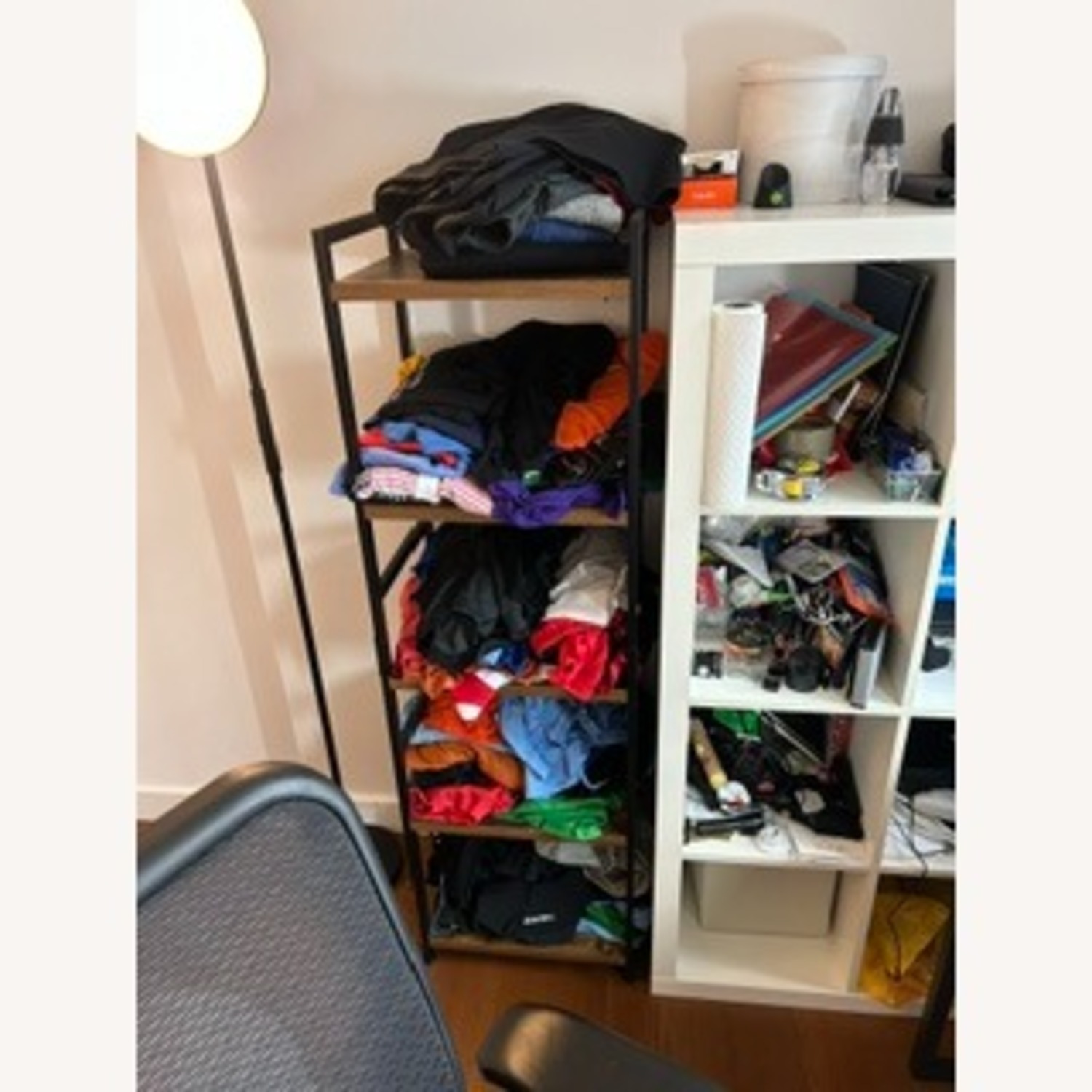Open Shelving Clothes Tower - image-1
