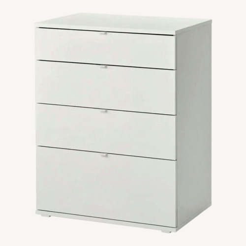 Used IKEA VIHALS White Dresser for sale on AptDeco