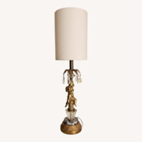 Vintage/Antique Gold Table Lamp