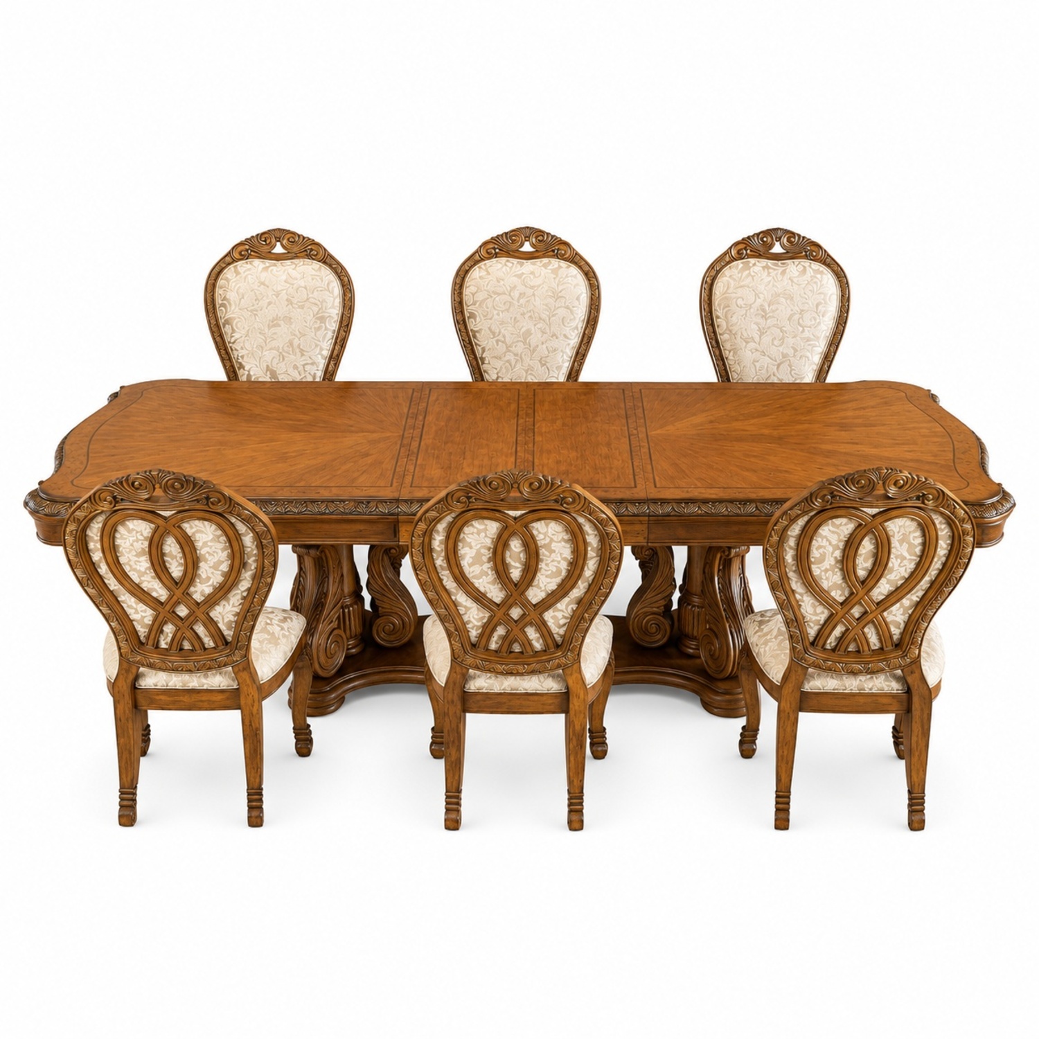 Amaretto Dining Table with 6 Chairs - image-6
