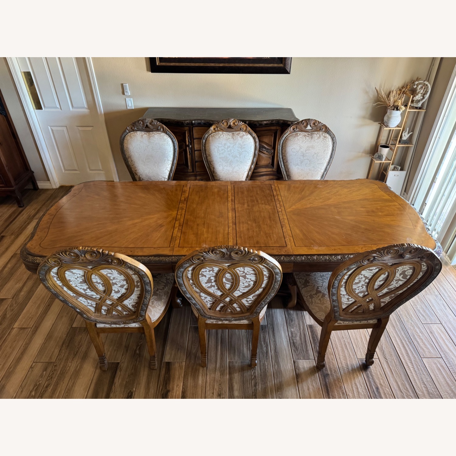 Amaretto Dining Table with 6 Chairs - image-5