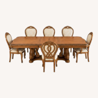 Amaretto Dining Table with 6 Chairs