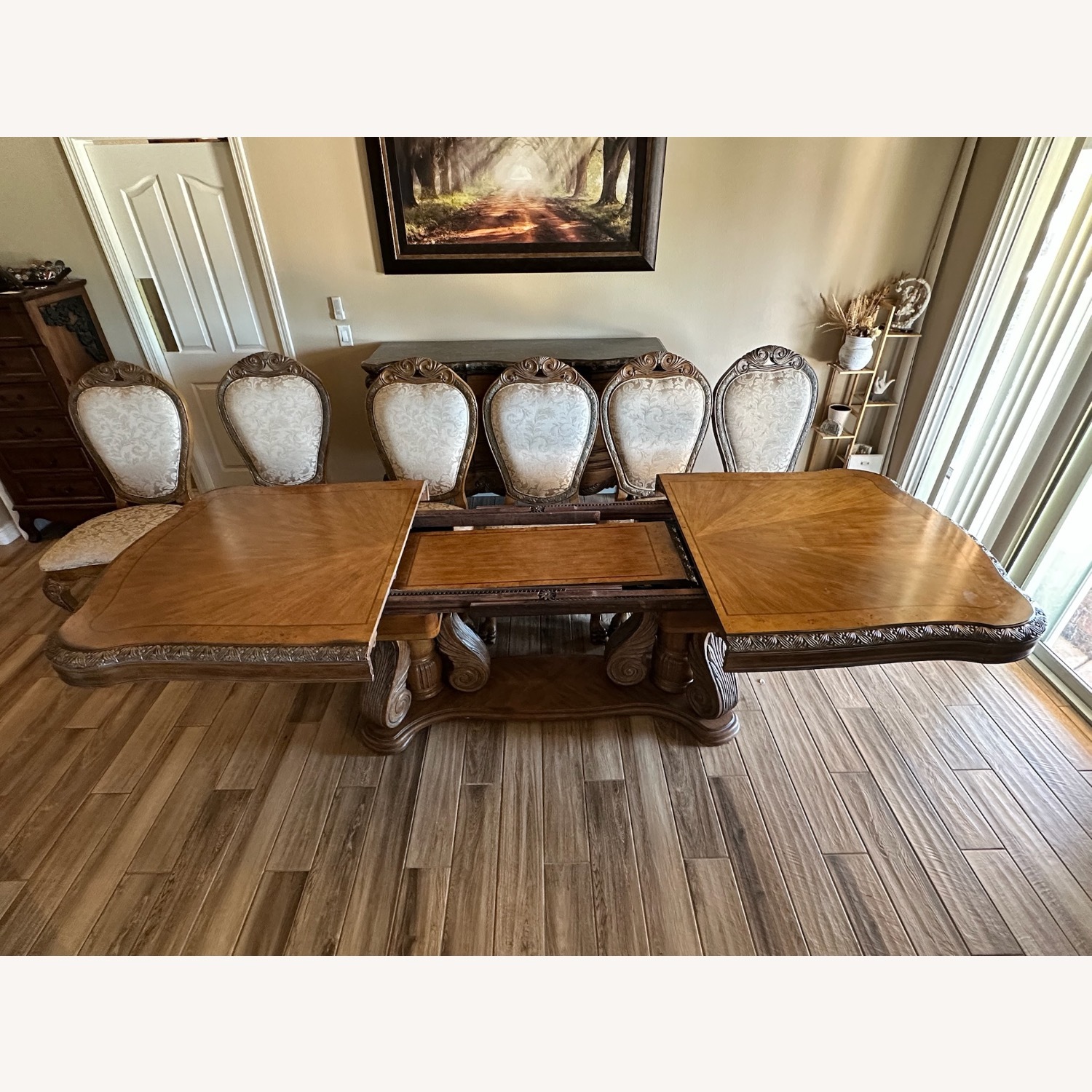 Amaretto Dining Table with 6 Chairs - image-2