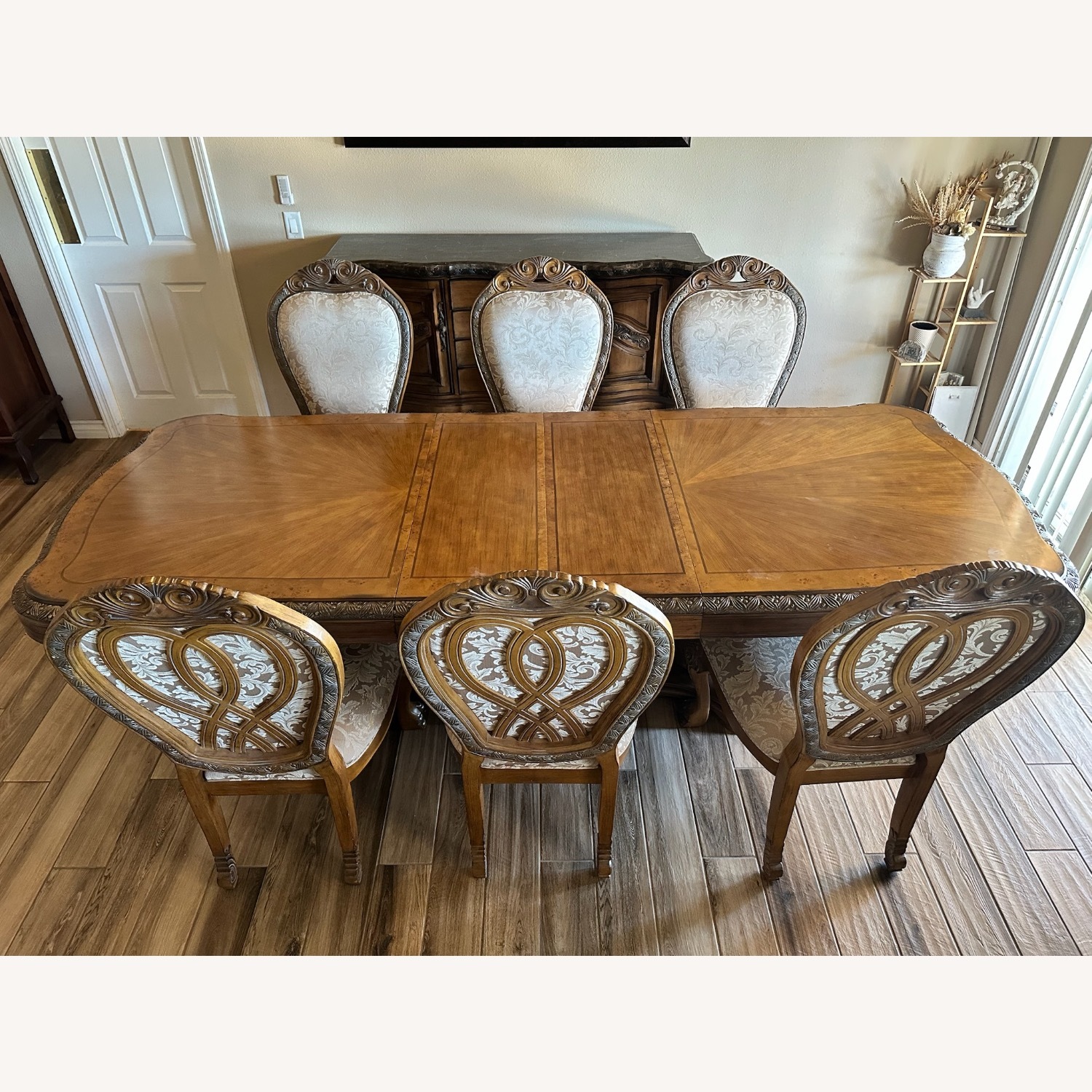 Amaretto Dining Table with 6 Chairs - image-3