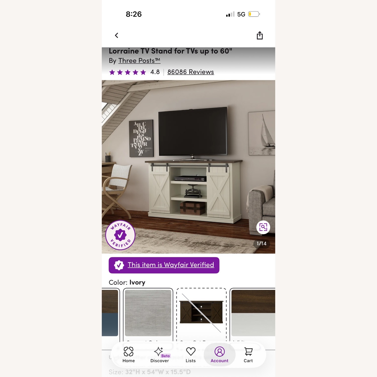 Lorraine TV Stand  - image-1