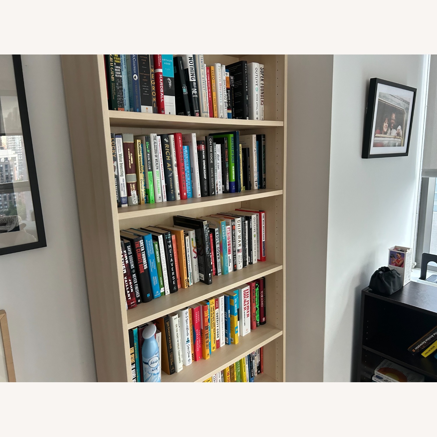 Tall White Bookshelf  - image-3