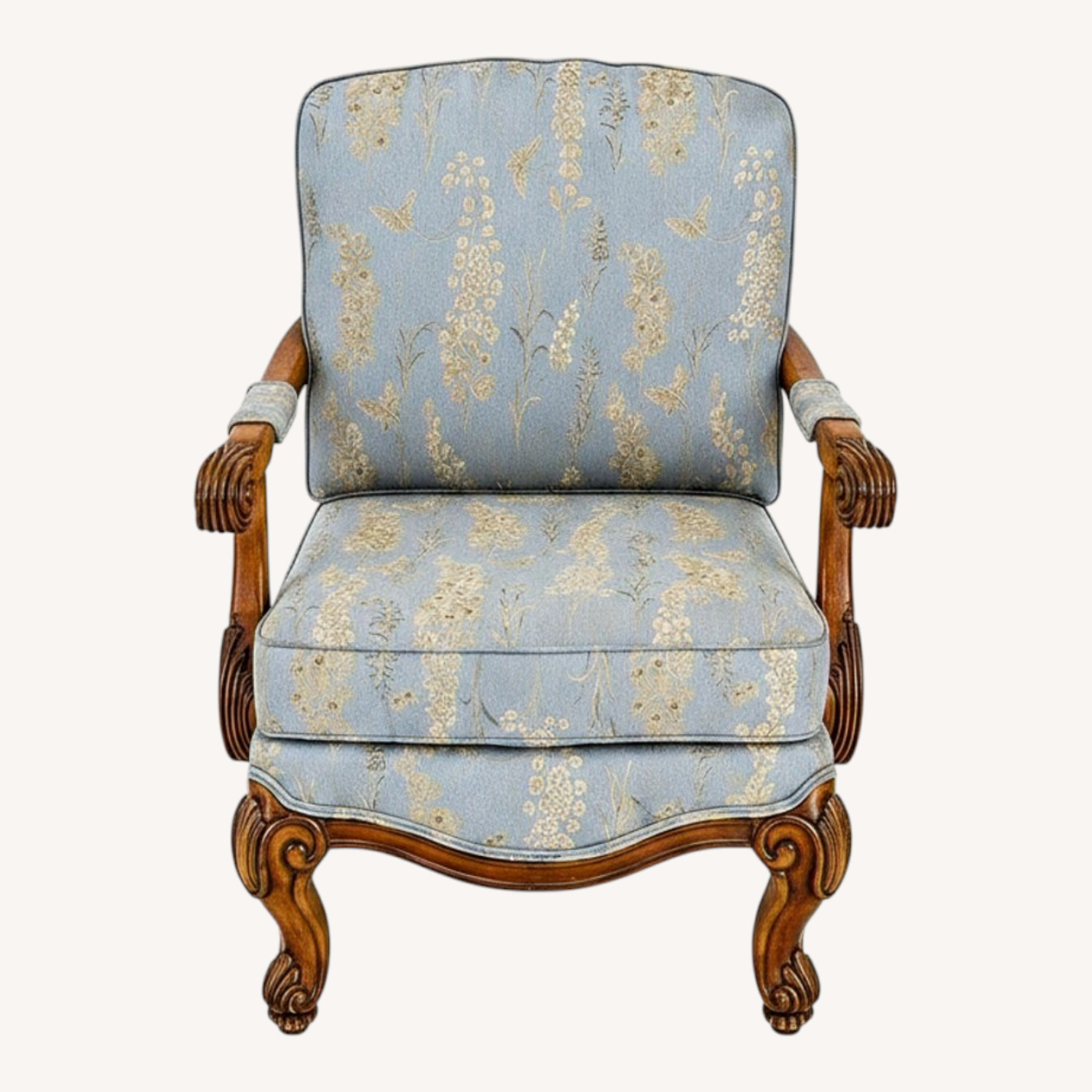 Michael Amini Amaretto Collection Arm Chair - image-0
