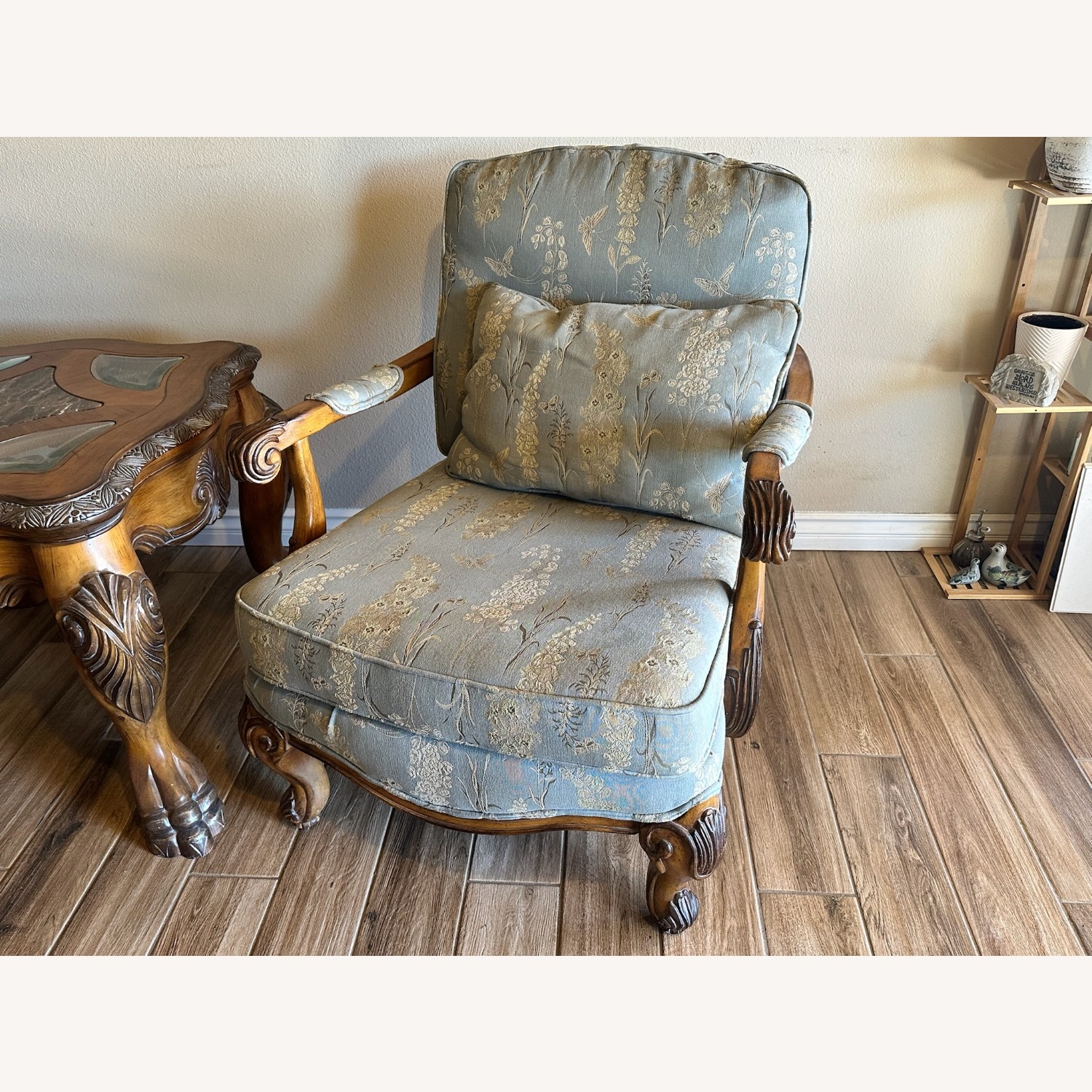 Michael Amini Amaretto Collection Arm Chair - image-3