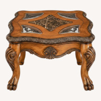 Michael Amini Amaretto Side Table