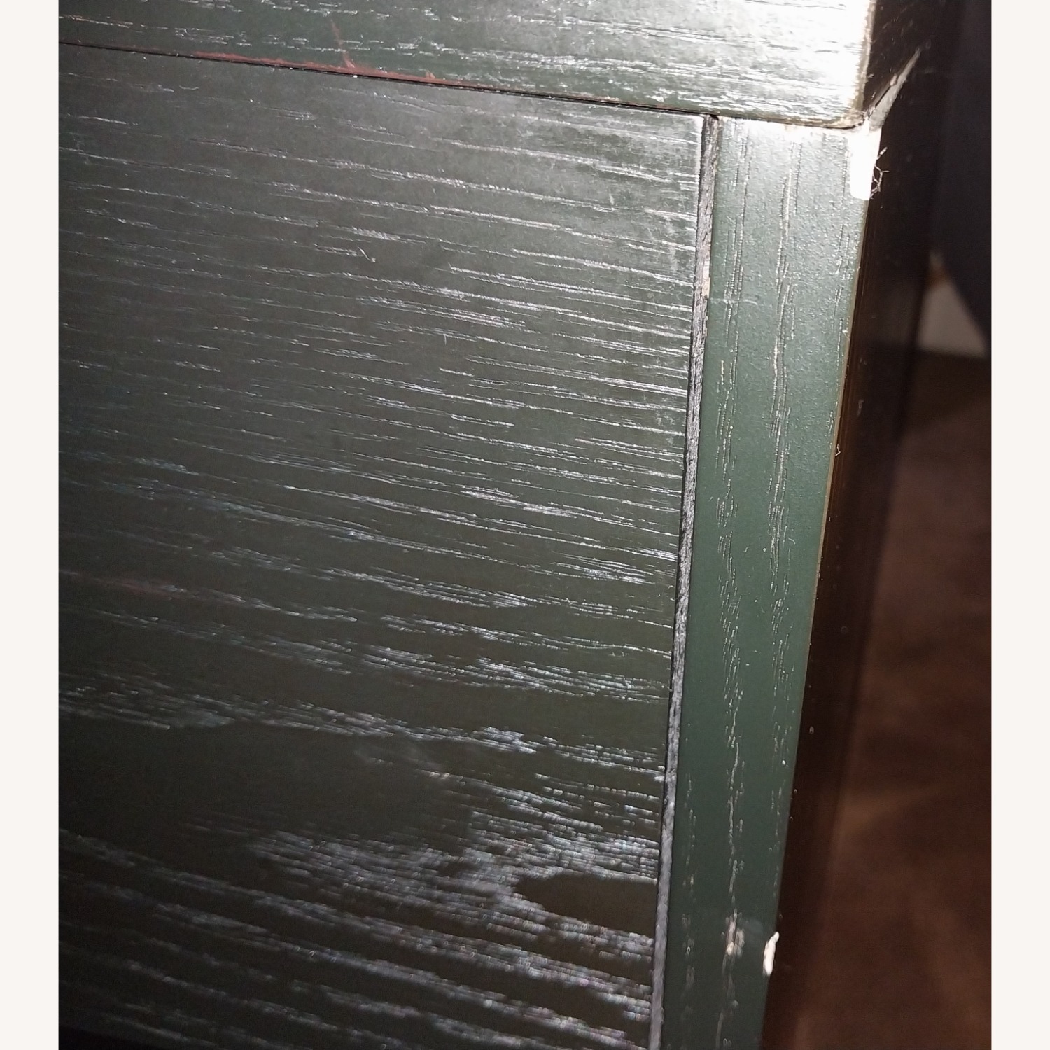 Pottery Barn Black Wood Desk - image-3