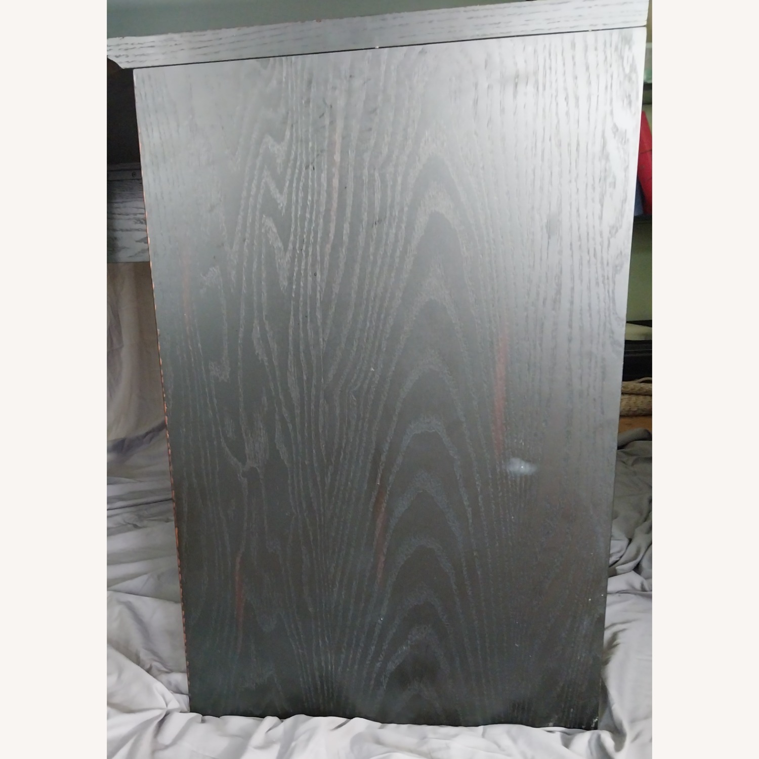 Pottery Barn Black Wood Desk - image-11
