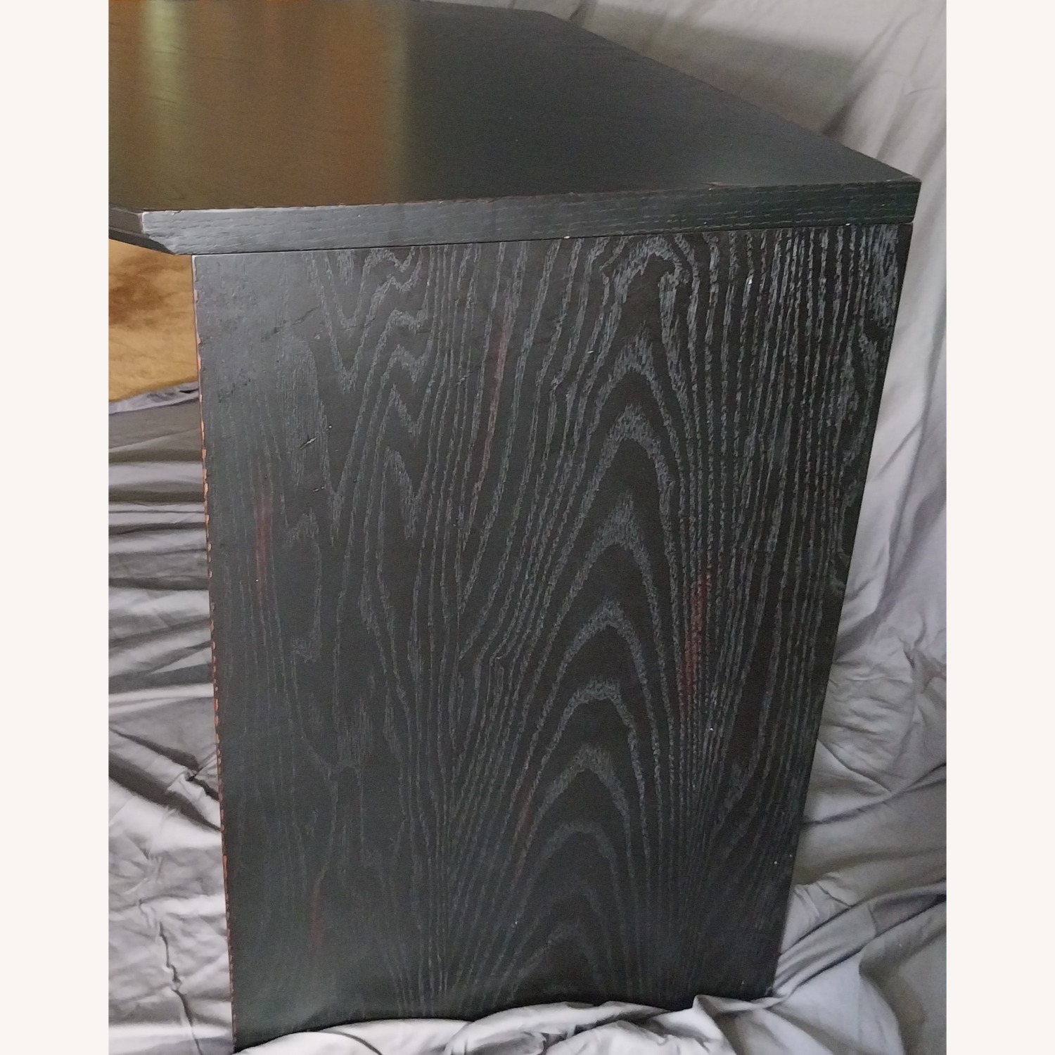 Pottery Barn Black Wood Desk - image-12