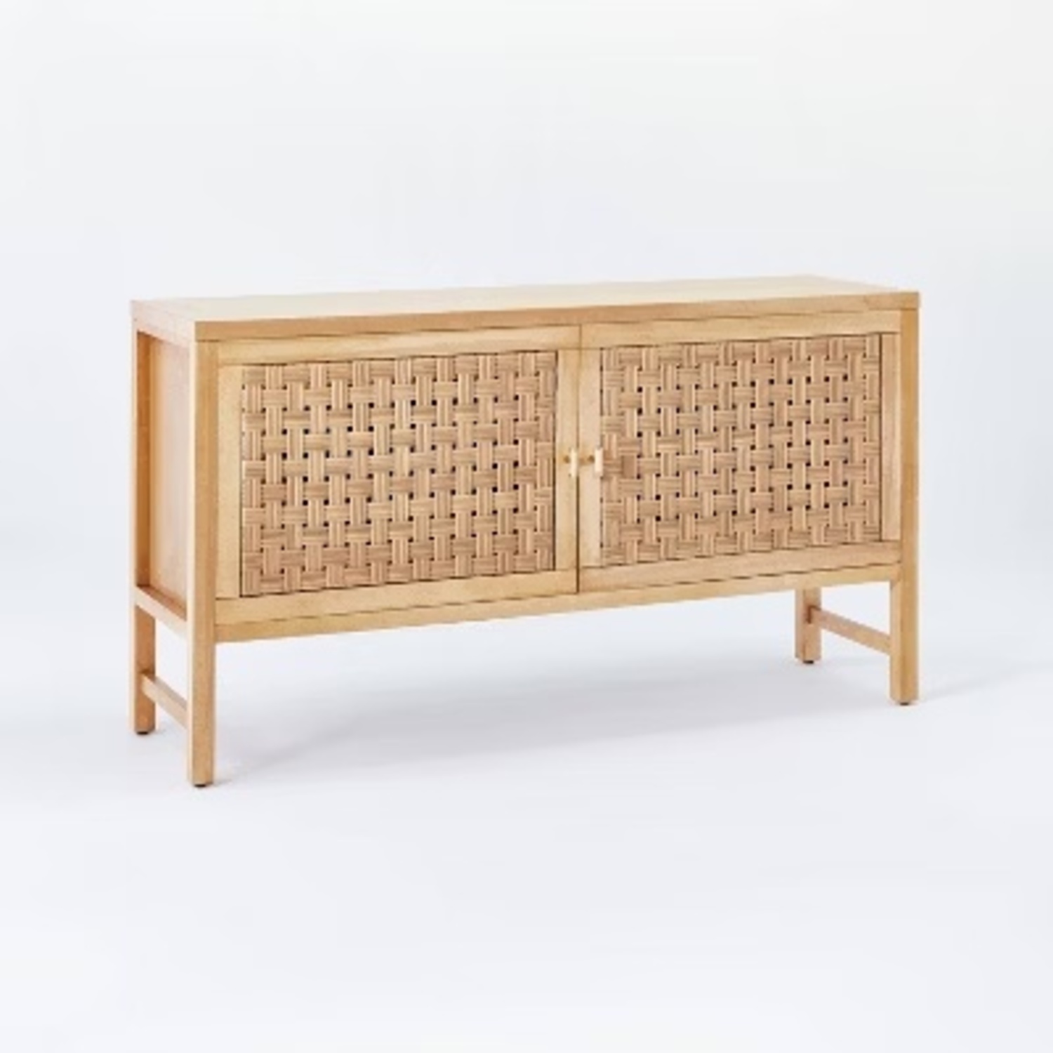 Target Natural Wood 55” Media Console Table - image-4