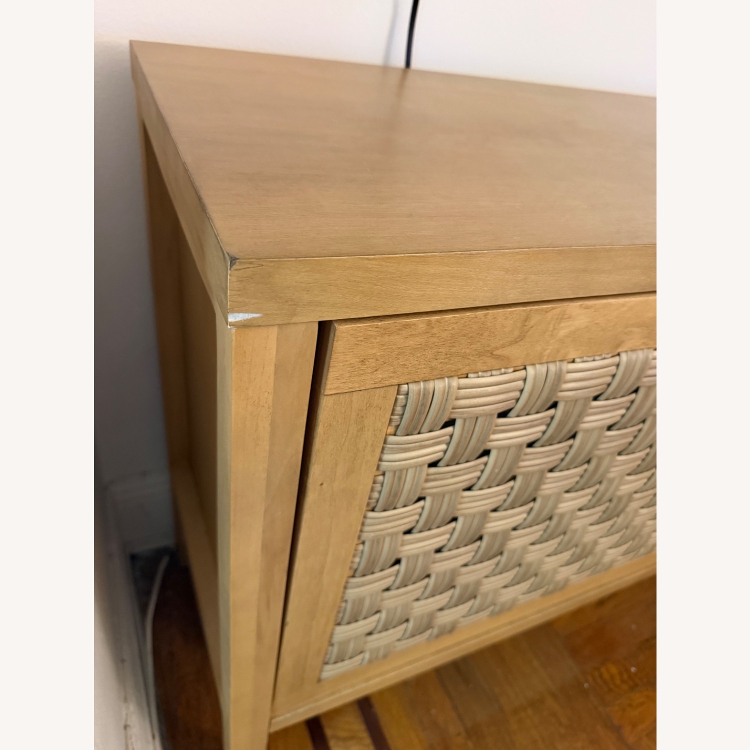 Target Natural Wood 55” Media Console Table - image-3