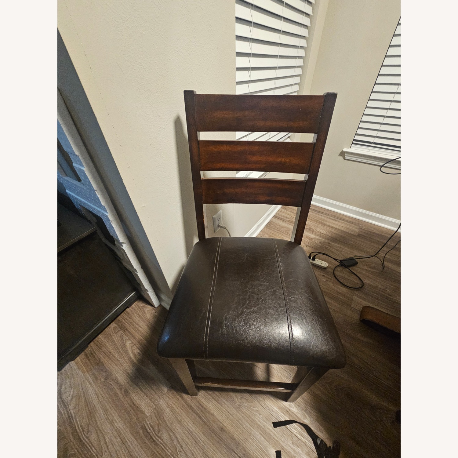 Dark Brown Dining Chairs - image-4