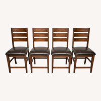 Dark Brown Dining Chairs