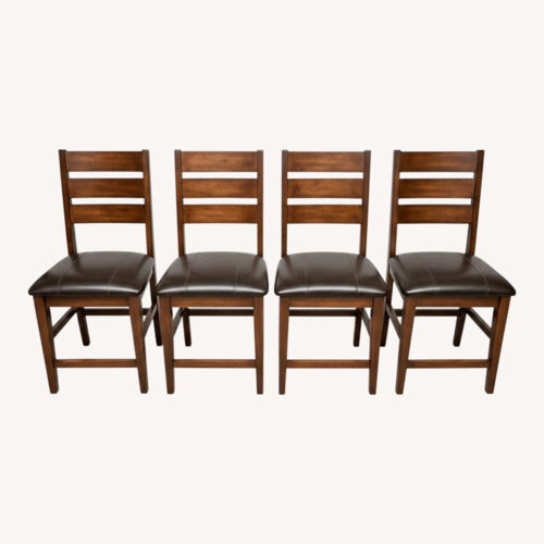 Used Dark Brown Dining Chairs for sale on AptDeco