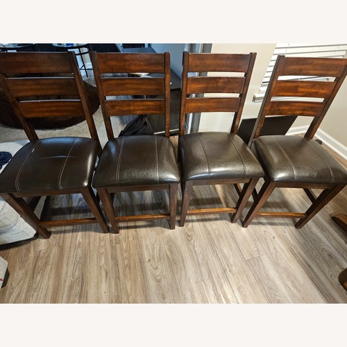 Used Dark Brown Dining Chairs for sale on AptDeco