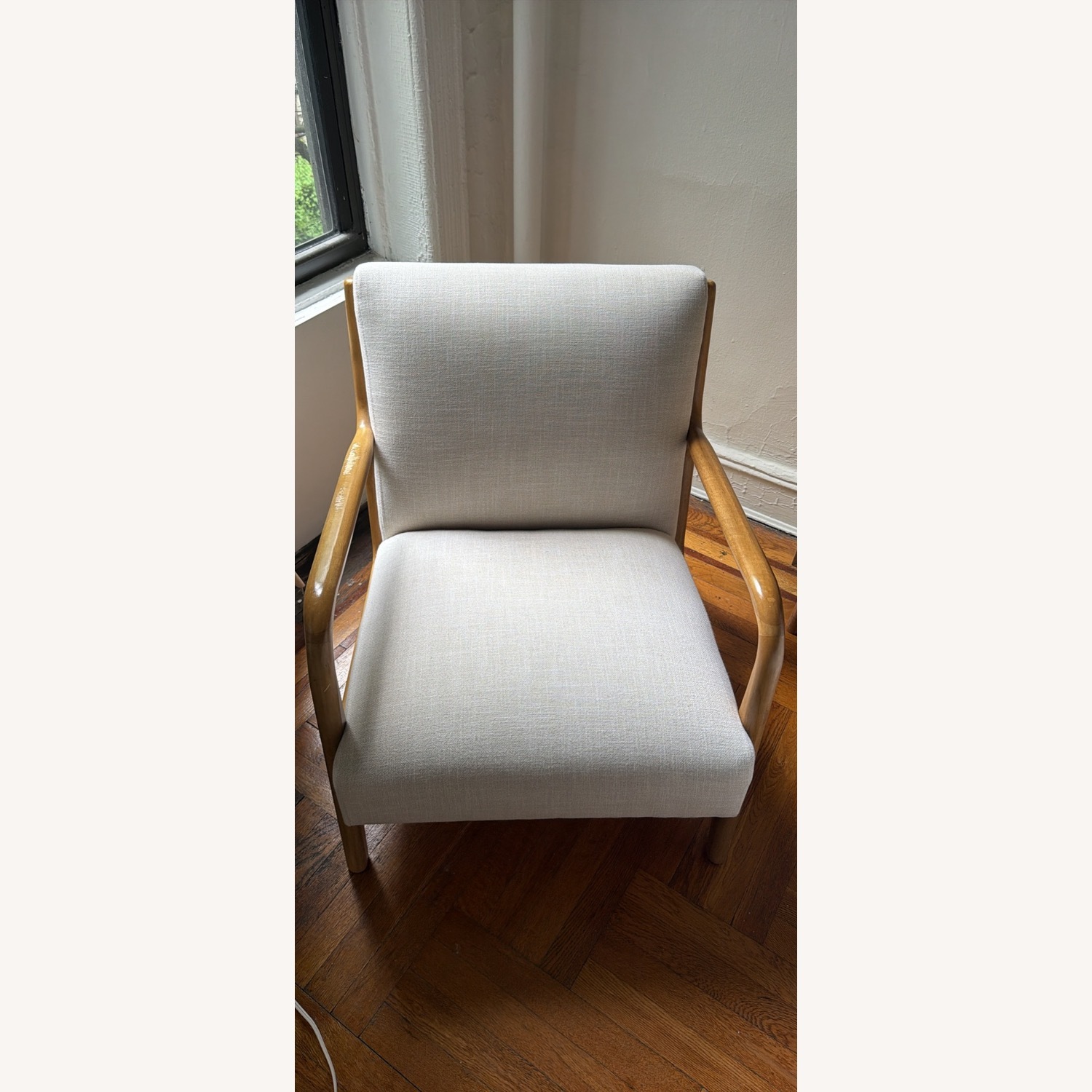 Target Natural Upholstered Armchair - image-1