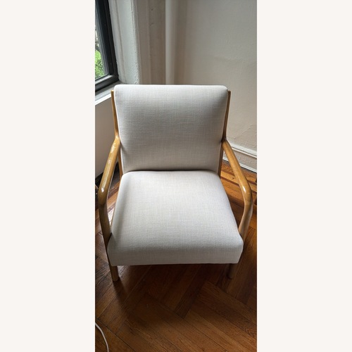 Used Target Natural Upholstered Armchair for sale on AptDeco