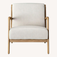 Target Natural Upholstered Armchair