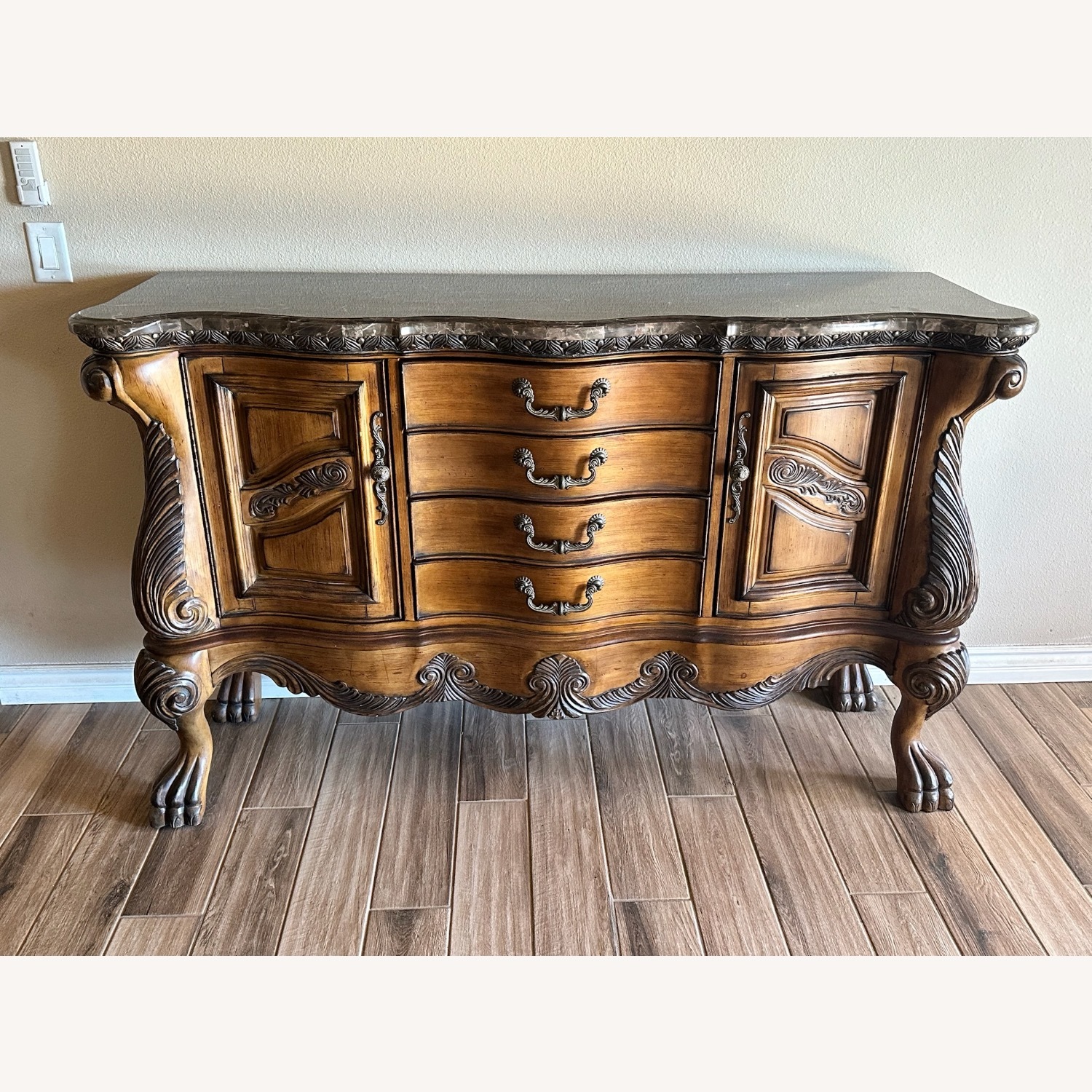 Michael Amini Amaretto Buffet/Hutch - image-1