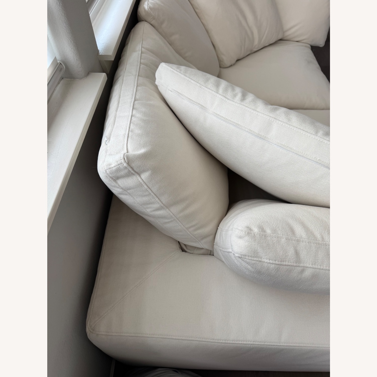 Restoration Hardware Cloud Luxe Performance Linen Weave - image-6