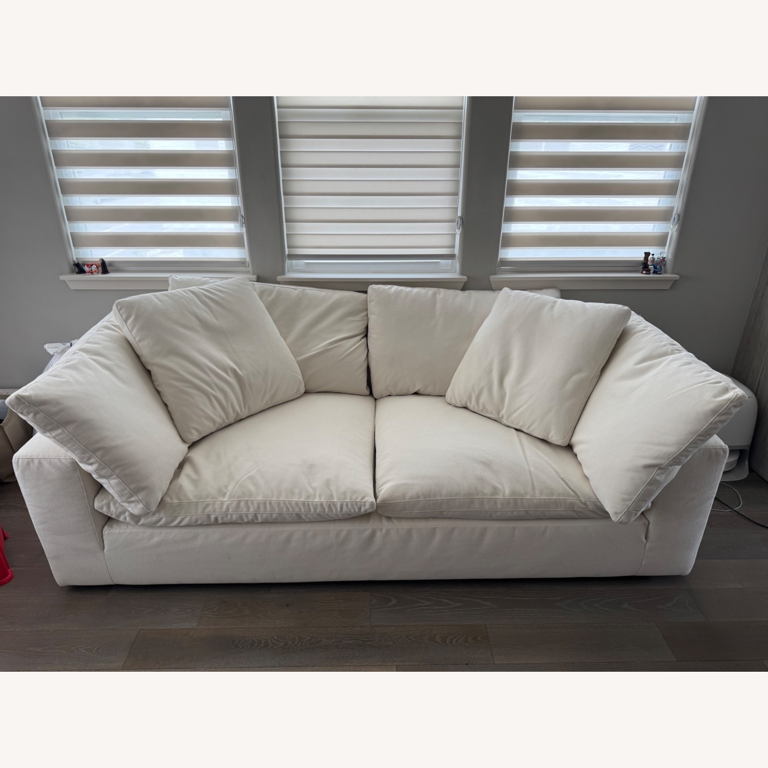 Restoration Hardware Cloud Luxe Performance Linen Weave - image-1