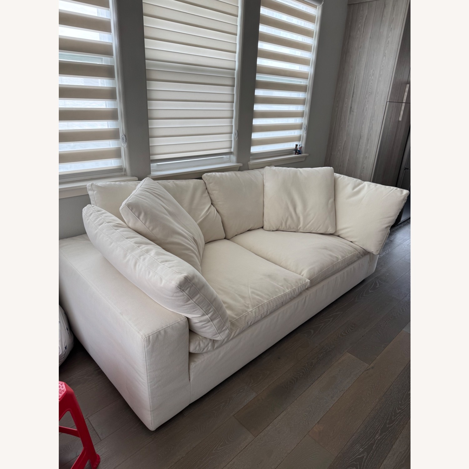 Restoration Hardware Cloud Luxe Performance Linen Weave - image-9
