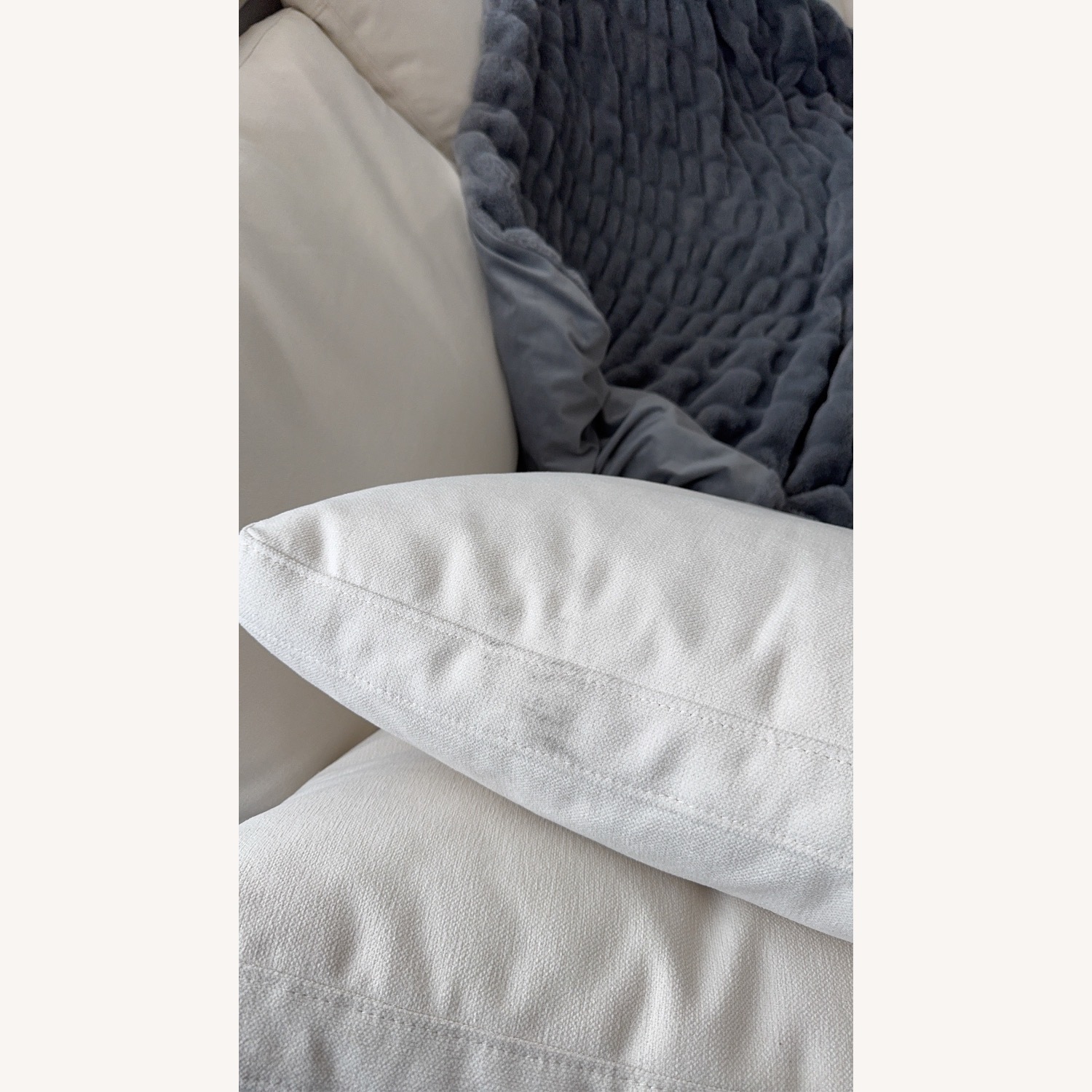 Restoration Hardware Cloud Luxe Performance Linen Weave - image-11