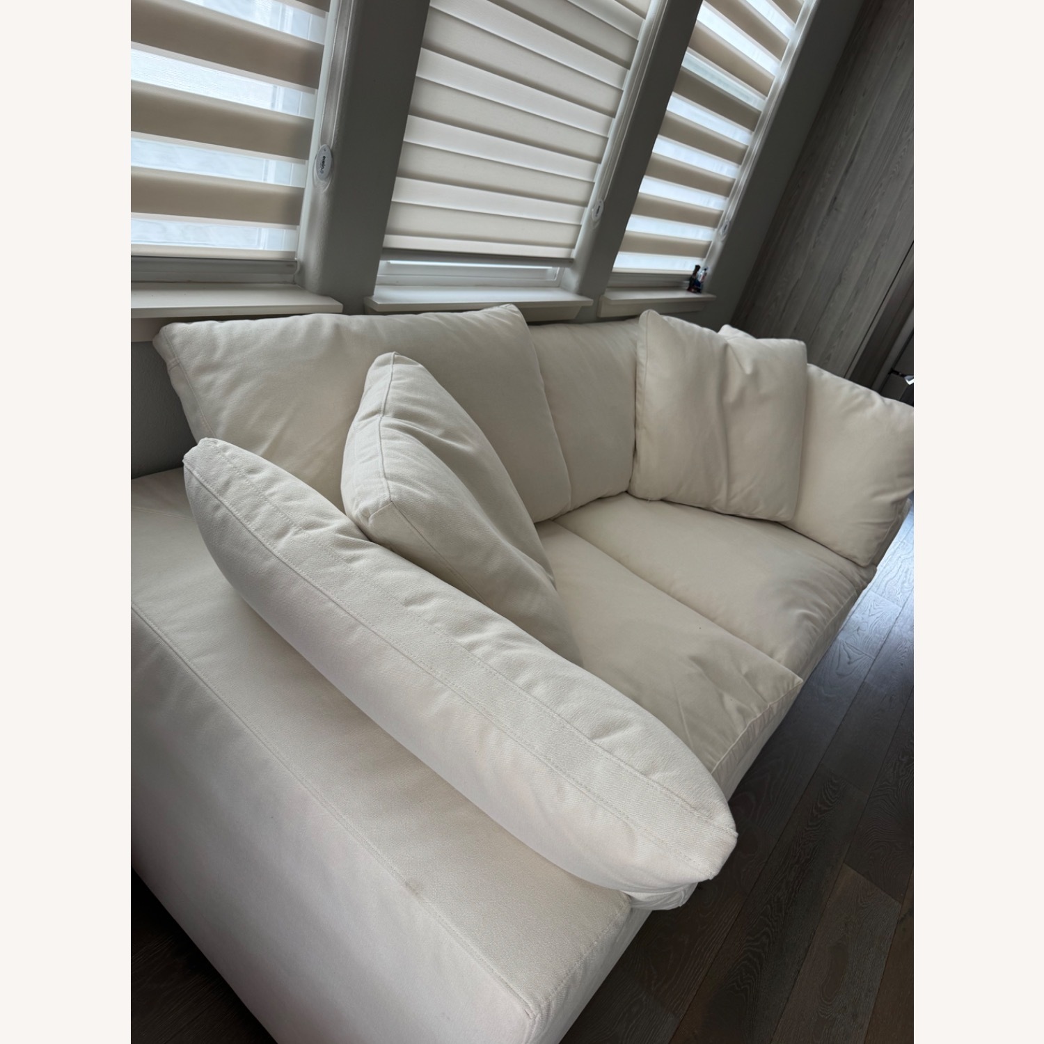 Restoration Hardware Cloud Luxe Performance Linen Weave - image-8