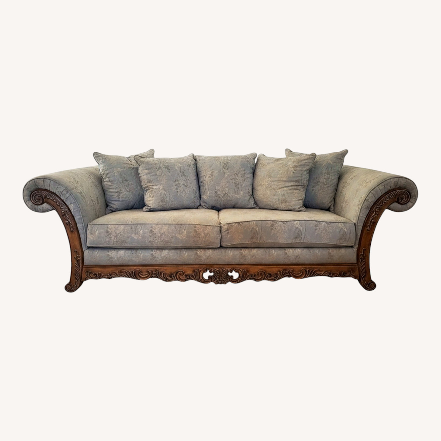 Michael Amini Amaretto Couch - image-0