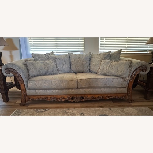 Used Michael Amini Amaretto Couch for sale on AptDeco